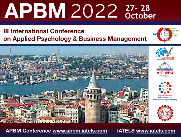 APBM 2022 - III International Conference on Applied Psychology and Business Management